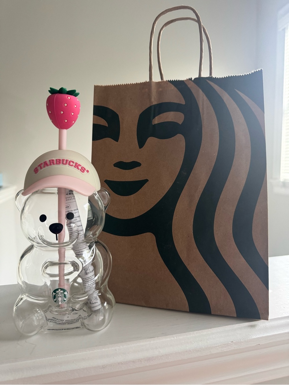 Starbucks Summer Strawberry Bearista Cup